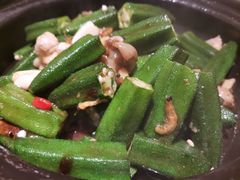 砂锅酱汁秋葵-闽上鲜·福建菜(龙湖滨江天街店)