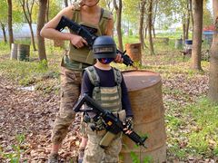 -崇明岛拓展训练真人CS镭战基地