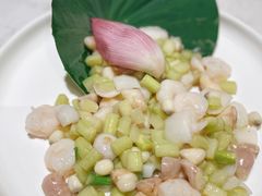 芦笋菱角炒虾仁-拾溪餐厅(杭州千禧度假酒店)