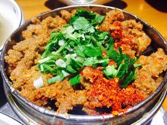 粉蒸牛肉-大众跷脚牛肉馆·非遗传承单位(峨眉山店)