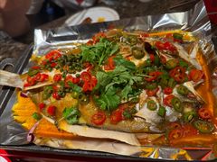 鲜烤鲈鱼-郑喜旺烧烤(郑州总店)