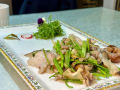 芫爆螺片-品味居·首店·大连鲜活海鲜大连菜(东港店)