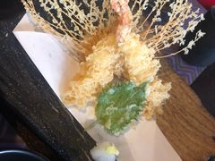 北海道大虾天妇罗配日本南瓜番薯-羽山料理