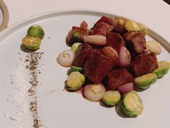 青柠海盐煎和牛粒-广州富力丽思卡尔顿酒店·丽轩·粤菜