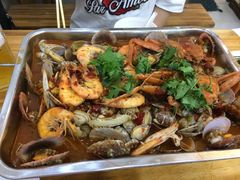 -老码头海鲜烧烤炒菜(广西路店)