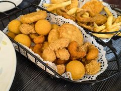 鱿鱼圈鸡块双拼-阳光披萨(辽宁路店)