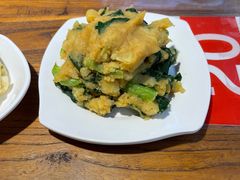 小白菜土豆泥-韩师傅老大同刀削面(北苑路店)