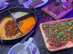 -热火朝天鲜切牛肉火锅(南强街巷店)