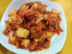 辣白菜炒五花肉-屋里家延边朝鲜族冷面(南园店)