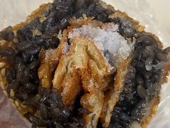 麻团包黑米蒸饭-夏记早点