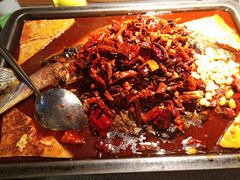 -探鱼·鲜青椒爽麻烤鱼(北京路天河城店)