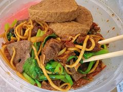 炒六鲜牛肉面-一家人面馆(三条巷店)