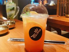 柚子气泡水-春熙台韩国料理·章鱼肥牛(西丽店)