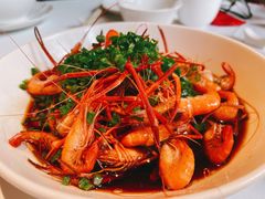 酱油长江河虾-玫瑰厅上海菜(兴国路店)