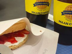 草莓松饼-漫咖啡MAANCOFFEE(人大店)