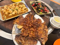 -北京龙庆四季香农家饭庄·灶台鱼·碳烤虹鳟鱼(龙庆峡店)