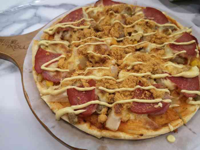 沫汐披萨(江北店)-"小宝宝们超喜欢的一家披萨店,应该是美式.