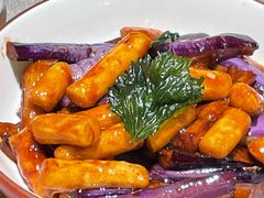 酱烤年糕茄子-小厨娘绣中淮扬(大行宫科巷店)