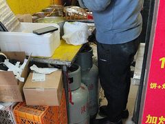 -小红车炸蛋葱油饼
