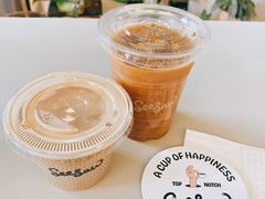 繁星桂花燕麦拿铁-Seesaw Coffee(深圳万象天地店)