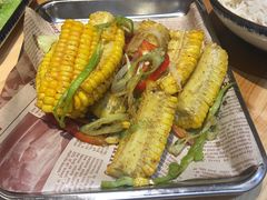 椒盐玉米-琼大师东方烤乳猪(亚特兰蒂斯店)