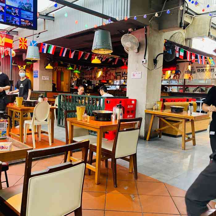 天台上见烧烤大排档(白石洲店)-"又到了拔草的时候,之前看过微推这家