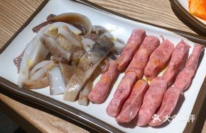 Squid Dried Sausage Platter