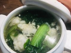 鲜嫩黄花鱼丸汤-将相和·海鲜蒸饺大连菜