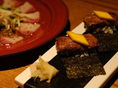 红酒鲜鹅肝寿司-贰捌零叁精致料理(钱湖店)