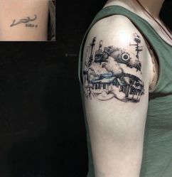 -周忆刺青原创设计定制