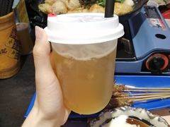 蜂蜜柚子茶-老表记广西宵夜螺蛳鸭脚煲(西大店)