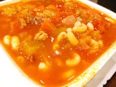 鲜茄牛肉粒空心粉-新旺茶餐厅(嘉里城店)