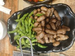 花生毛豆-胖姐活羊烧烤家乡菜(刘家桥店)