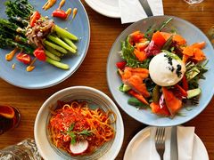 烟熏三文鱼黎麦色拉-MARU玛露音乐餐厅(大学路店)