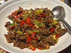 小炒黄牛肉-百翠山居.家飨餐厅