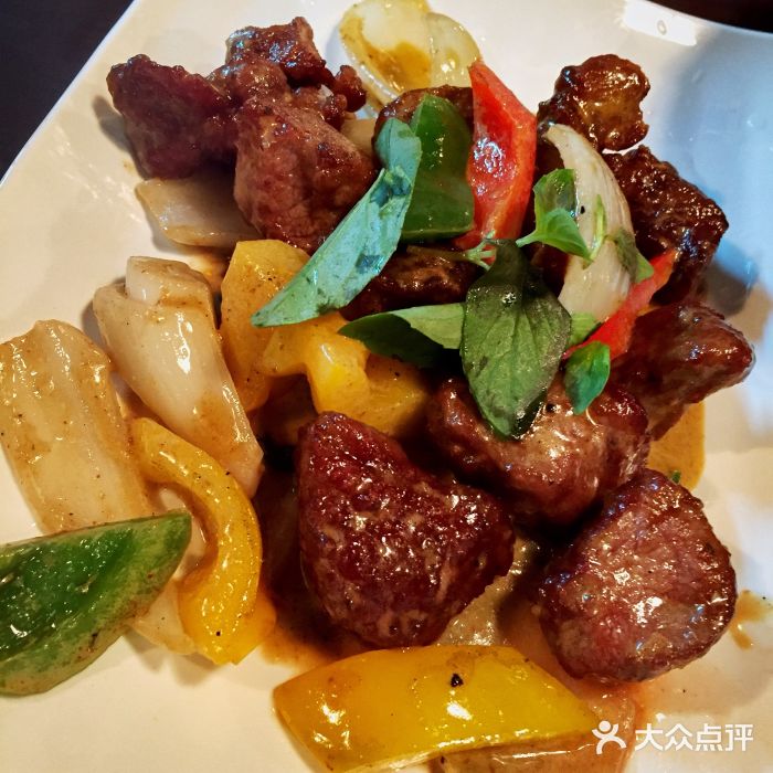 阿飛冰室(海岸城店)干咖喱牛柳粒图片