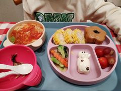 酸汤挂面小奶牛慕斯儿童餐-西贝(金桥店)