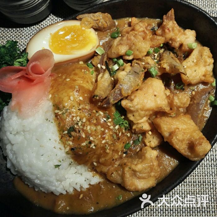 唐扬鸡块咖喱饭