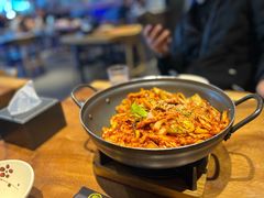 韩式炒鱿鱼五花肉-乐园夜市场(五道口王庄路店)