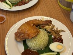 炸鸡椰浆饭-源昌隆咖啡店