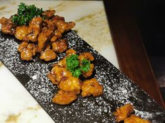 雪花糖醋里脊-绿茶餐厅(乐峰广场店)