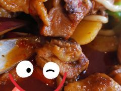 新疆沙湾大盘鸡-东方宫兰州牛肉拉面(北京东大街店)