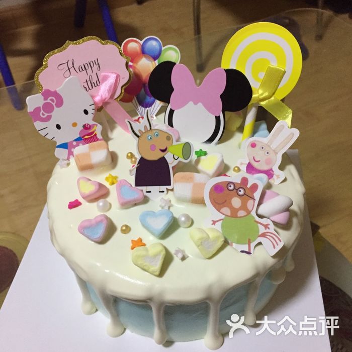 呆木头diy烘焙生日蛋糕定制图片-北京面包甜点-大众点评网