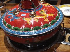 景泰蓝铜锅-贰重天冰煮羊自助火锅(东坝店)