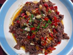 小炒黄牛肉-老山村酒楼(白石洲店)