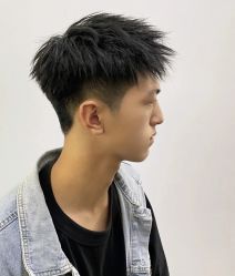 -海文先生国潮烫染男士理发馆