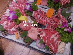 -明洞阿姨·韩式酱蟹烤肉·创意料理(三元桥店)