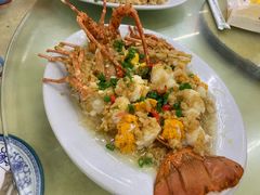 开边蒜蓉龙虾-乡味海鲜农家菜·巽寮土窑鸡(地道美食店)