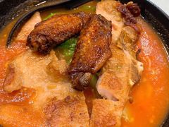 番茄浓汤鸡翅猪扒通粉-华嫂冰室(尖沙咀店)