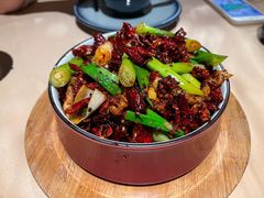 宫爆板筋-山石榴·贵州菜(丰盛里店)